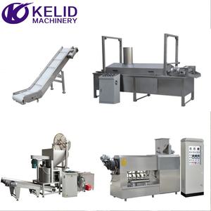 Ligne de machines de friture pour snacks à base d'amidon, friteuse à chips mexicaines de 300 kg - Product Image 1