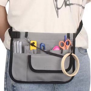 Sac de ceinture médical multifonctionnel noir pour infirmière, idéal pour le travail - Product Image 3