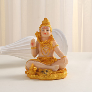 Statues en résine originales artisanales du temple de Shiva pour la décoration de la maison et du temple Modèle Motif Dieu indien de la <span class=keywords><strong>destruction</strong></span> - Product Image 6