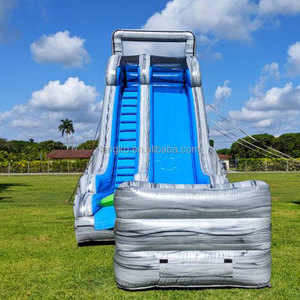Toboggan aquatique gonflable populaire et abordable, idéal pour les locations de fêtes, <span class=keywords><strong>avec</strong></span> souffleur d'air – Nouveauté très demandée - Product Image 1