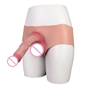 กางเกงในซิลิโคนกันน้ำ 100% สำหรับผู้ชาย แบบใหม่ ปลอกอวัยวะเพศชายแบบกลวง ช่วยเพิ่มความยาว กางเกงในสำหรับเล่นเซ็กส์ชาย ของเล่นทางเพศสำหรับผู้ชาย - Product Image 2