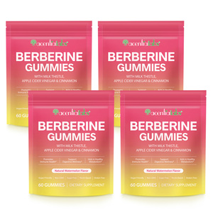 Alles In 1 Complex Gewichtsverlies Gummies <span class=keywords><strong>Berberine</strong></span> & Melk Distel <span class=keywords><strong>Extract</strong></span> Supplement Plastic Container Verpakking - Product Image 6