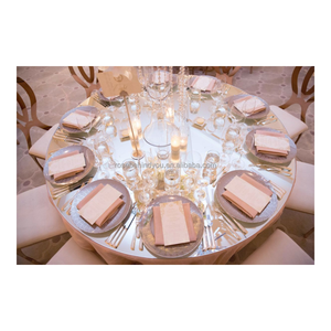 Plateaux <span class=keywords><strong>de</strong></span> <span class=keywords><strong>table</strong></span> ronds personnalisés <span class=keywords><strong>de</strong></span> 5 <span class=keywords><strong>et</strong></span> 6 pieds en PE miroir doré/<span class=keywords><strong>argent</strong></span>é, plateaux <span class=keywords><strong>de</strong></span> <span class=keywords><strong>table</strong></span> <span class=keywords><strong>de</strong></span> mariage en acrylique miroir pour événements, centres <span class=keywords><strong>de</strong></span> <span class=keywords><strong>table</strong></span> <span class=keywords><strong>de</strong></span> mariage - Product Image 1