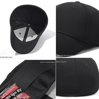 Casquette de baseball structurée à 6 panneaux vierge OEM en sergé de coton premium pour les grossistes, usine BSCI, logo personnalisé, faible MOQ, prix compétitif