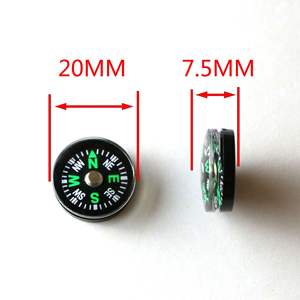 Porte-clés boussole compact 20-2A, outil de navigation lumineux pour une utilisation en extérieur - Product Image 3