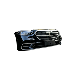 Pour Mercedes-Benz <span class=keywords><strong>Classe</strong></span> <span class=keywords><strong>S</strong></span> berline (W223) modèle <span class=keywords><strong>2021</strong></span> - 2025, kit de pare-chocs avant, kit de radiateur et phares - Product Image 2
