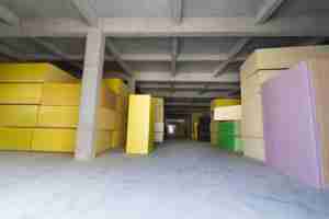 Nhà máy-Tùy chỉnh dày Polyurethane bọt Pit Cube sân chơi lớn leo khối bảo vệ trẻ em chống trượt miếng bọt biển - Product Image 5