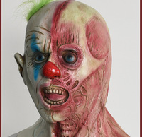 Masques en latex pour le visage entier, jeux, anime, cosplay, accessoires de fête d'Halloween, masque drôle et effrayant