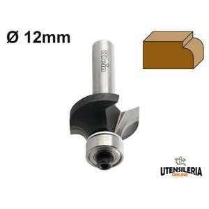 Fraise à rayon concave HW Klein avec tige de roulement Ø 12mm - Product Image 1