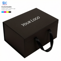 Boîte pliante de luxe à fermeture magnétique pour l'emballage de bas et de sous-vêtements, boîte cadeau élégante en carton rigide, logo personnalisé, nouveau produit