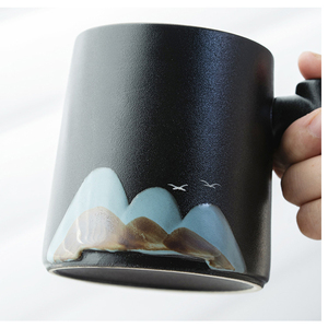 Ensemble cadeau de <span class=keywords><strong>tasse</strong></span> <span class=keywords><strong>à</strong></span> thé en <span class=keywords><strong>porcelaine</strong></span> moderne de luxe tasses <span class=keywords><strong>à</strong></span> thé en céramique de style japonais pour usage domestique <span class=keywords><strong>avec</strong></span> <span class=keywords><strong>infuseur</strong></span> et couvercle - Product Image 5