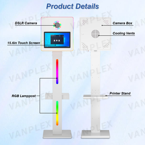Vente en gros de cabine <span class=keywords><strong>photo</strong></span> miroir 15,6 pouces avec imprimante |   Stand carré Matrix pour fête/événement |   Directement de l'usine + Garantie 1 an - Product Image 5