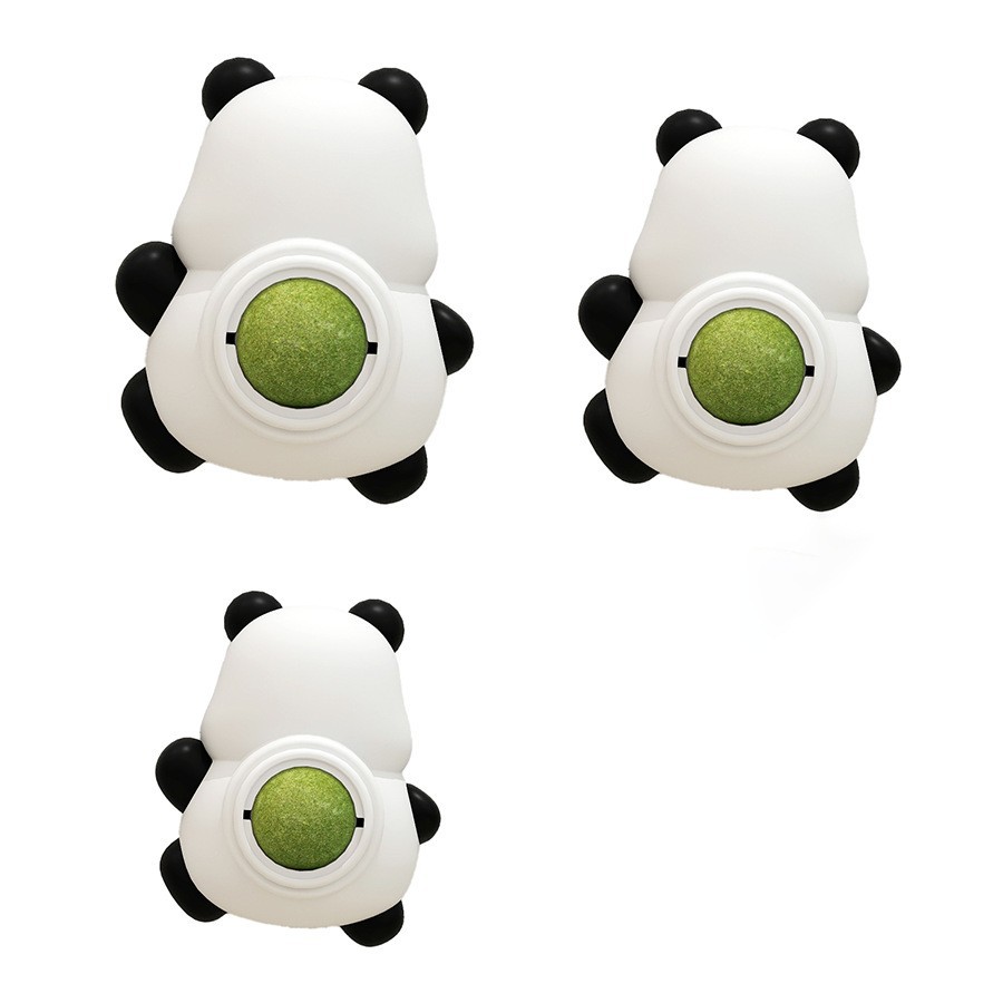 Rotating Panda Catnip - 3-pack