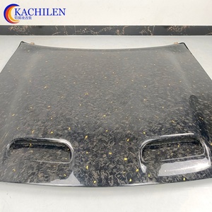 Cofano in Fibra di Carbonio Forgiata <span class=keywords><strong>Oro</strong></span> per Dodge Challenger - Product Image 2