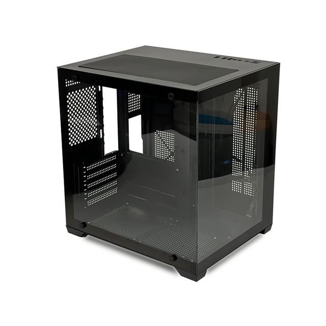 Manmu Mid Tower Support MATX / ITX Desktop Gaming PC Case Computer Set PC Gaming Cabinet With 240mm CPU Liquid Cooler Fan