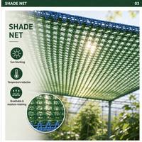 Zwaarwegend HDPE kaszonweringdoek, landbouwschaduwdoek voor de schaduwafdekking van groenten, fruit en planten op de boerderij