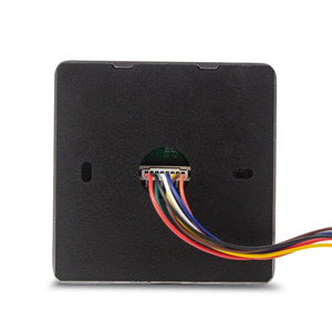 Lecteur RFID QR noir pour contrôle d'accès PC, lecteur de carte 13,56 MHz ISO 14443A MIFARE pour système de verrouillage de porte d'accès aux ascenseurs - Product Image 3