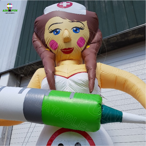 Airfun inflable mujer Holanda <span class=keywords><strong>muñecas</strong></span> 3,5 m alto gigante inflable mujer enfermera dibujos animados caliente nueva venta durable pvc - Product Image 4