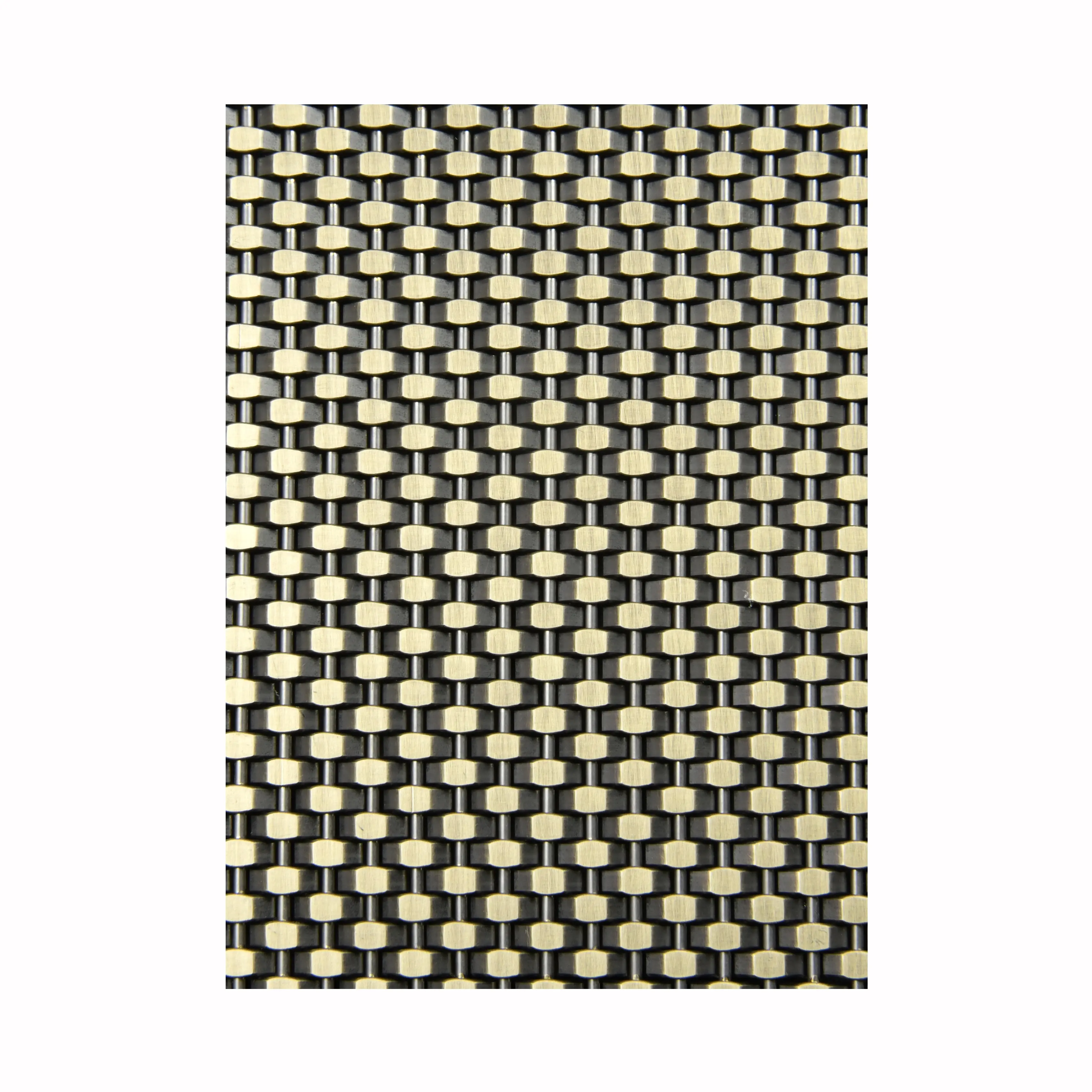 Vendita calda decorativo pannello di rete metallica in acciaio tessuto di maglia per la decorazione d'interni schermi moderni divisori