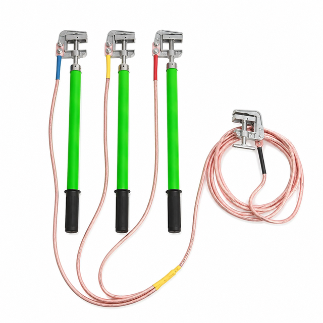 Anti-Rust Galvanized High Voltage Earthing Set with Copper Wire for Substation Safety