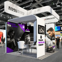 3x3 M Installation rapide Portable 10x10ft Tube en alliage d'aluminium Stand d'exposition pour stand d'exposition standard pour foire
