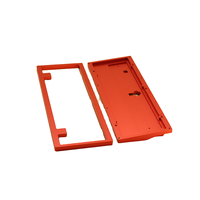 Clavier électronique CNC personnalisé de précision, anodisé multicolore, sablé, 109 104 101 87 touches, acier inoxydable, fil EDM, brochage