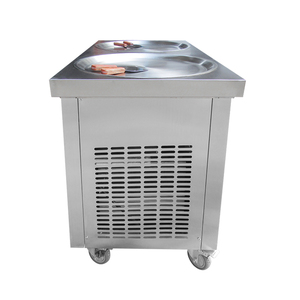 Kolice ETL CE กระทะกลมคู่ทอดเครื่องไอศครีม/ไทยเครื่องไอศครีม/เครื่องไอศครีมม้วน - Product Image 5