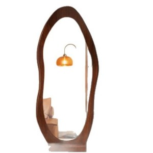 Wan Yusen Full Length <b>Mirror</b> 120x40cm Wood Frame Modern Design <b>Floor</b> <b>Standing</b> Home Use - Product Image 3