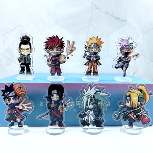 사용자 정의 모양의 인쇄 투명 애니메이션 Genshin 충격 OP 세트 아크릴 키 체인 매력 standees - Product Image 5