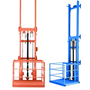 Safety Guide Rail Mezzanines Cargo Lift Elevator Home Use Lifting Equipment