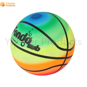 Bóng Chuyền Bãi Biển Cầu Vồng Có Độ Nảy Cao Sân Chơi PVC 15Cm Đầy Màu Sắc Bóng Đá Đồ Chơi Thể Thao Bơm Hơi Bóng Cho Trẻ Em - Product Image 6