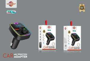 อะแดปเตอร์บลูทูธในรถยนต์ Weioomup พร้อม QC3.0 USB-C เครื่องส่งสัญญาณ FM ที่ชาร์จไฟจากที่จุดบุหรี่ - Product Image 3