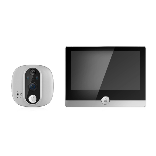 Tuya Smart 4.3inch Low Power Peephole Viewer Wifi Camera 1080P Video Digital Door Viewer