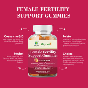 Gomitas de Fertilidad Femenina de Marca Privada OEM, Nutrientes Prenatales, Equilibrio Hormonal, Gomitas de Apoyo a la Fertilidad para Mujeres - Product Image 5