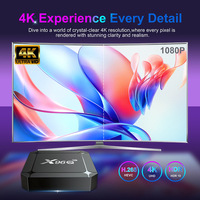 TV Box Original X96Q con Android 14, 2G de RAM, 16G de ROM, Chip RK3518, Ethernet de 100M, WiFi 6 de Doble Banda, Full HD, WiFi 4k, IPTV Box X96Q