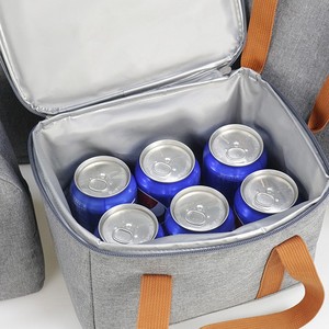 Sac isotherme pliable et imperméable <span class=keywords><strong>de</strong></span> grande capacité en aluminium épais pour le camping, idéal pour les employés <span class=keywords><strong>de</strong></span> bureau - Product Image 3