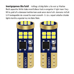 Lampe de lecture T10 W5W 4014 15SMD 3014 15SMD, éclairage de plaque d'immatriculation 12V 1.4W universel - Product Image 3