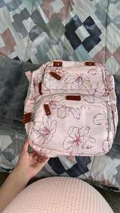 Free sample Wet Tote Nappy Mommy Bag Waterproof Baby Portable Insular Luxury <b>Folding</b> Baby Diaper Bag/<b>Bed</b> with Mosquito Net - Product Image 4