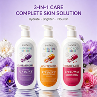 Kojic Acid Vitamine B3 Shea Butter Anti-rimpel Verlichtende Verhelderende Verstevigende Hydraterende Voedende Vochtinbrengende Fruitgeur