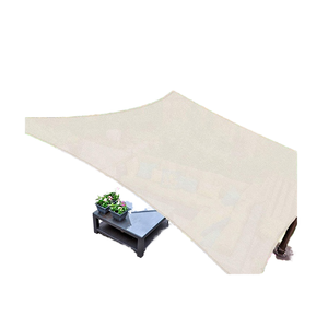 Toldo cuadrado de tela para sombra de jardín para boda, técnica rectangular tejida de HDPE, patrón triangular para exteriores, red parasol - Product Image 1