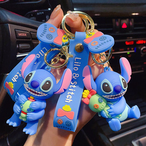 Llaveros de Silicona con Diseño de Dibujos Animados en 3D, Llaveros de PVC para Niños y Mujeres, Accesorios de Anime, Llaveros de Goma - Product Image 3