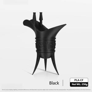Filament d'impression 3D renforcé de fibres de carbone PLA-CF, 15% de fibres de carbone, haute résistance, rigide, résistant à l'usure, finition mate, 1 kg - Product Image 2