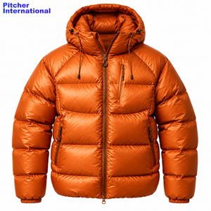 Custom mens winter <b>coat</b> factory for fashion startups developing private label <b>padded</b> outerwear collections - Product Image 5