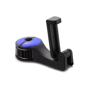 ชุดอุปกรณ์ติดตั้งในรถยนต์ 2-in-1 แบบขายดี ที่แขวนอเนกประสงค์ ที่หนีบโทรศัพท์ ที่ยึดโทรศัพท์มือถือติดพนักพิงเบาะหลัง สำหรับแขวนกระเป๋าและเสื้อผ้า - Product Image 3