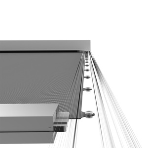 <span class=keywords><strong>Tende</strong></span> <span class=keywords><strong>a</strong></span> Rullo Oscuranti Motorizzate Super Larghe Personalizzate per Porte Finestre in Soggiorni e Uffici Moderni (Materiale in Poliestere) - Product Image 4