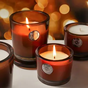 Bulk glass votive candle holders custom small luxury candlestick