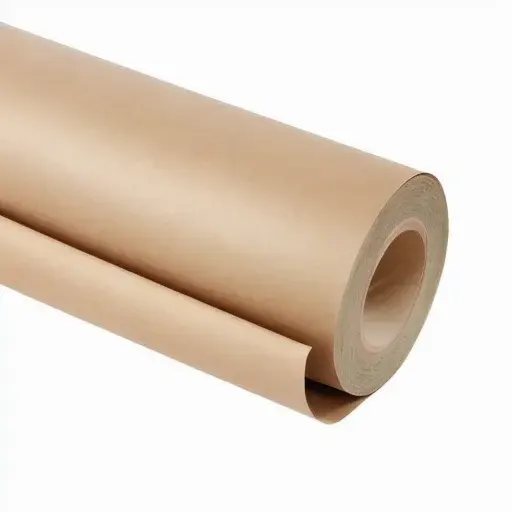 best quality China factory Brown Kraft Wrapping Paper Roll For Clothing Gift Wrapping Paper