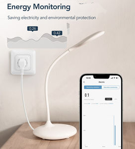 <span class=keywords><strong>Prise</strong></span> de courant intelligente avec commande vocale <span class=keywords><strong>Mesure</strong></span> de la <span class=keywords><strong>consommation</strong></span> d'énergie Compteur WiFi Smart Socket Mini Fonctionne avec Alexa Google Home - Product Image 5