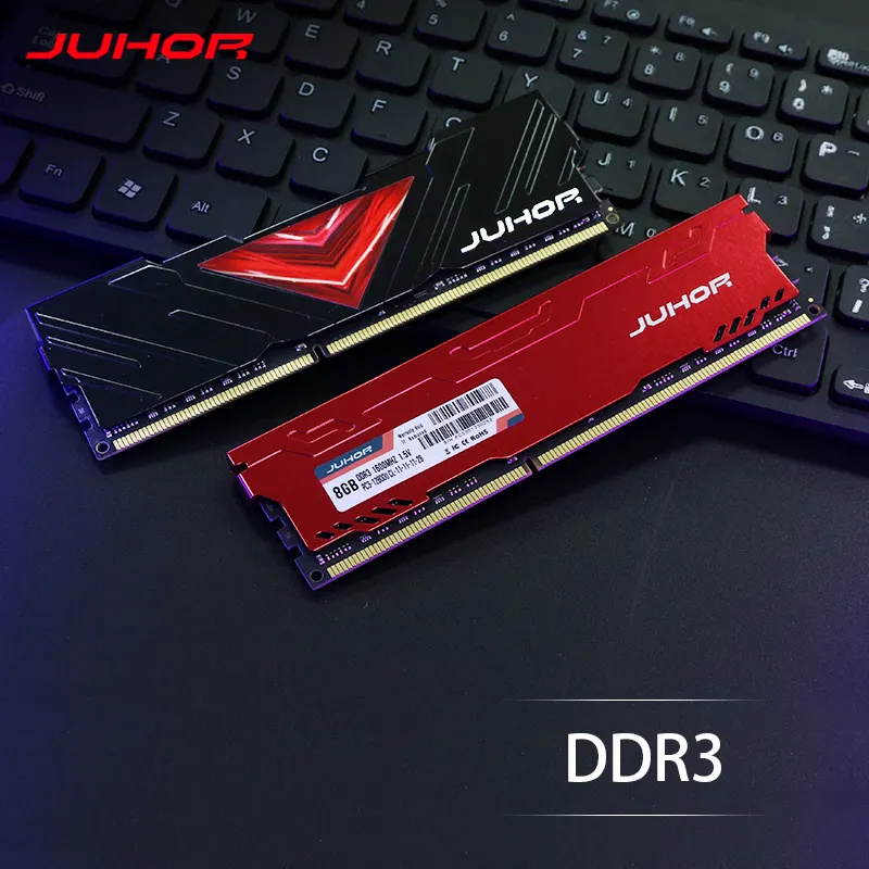 JUHOR memoria оперативная память ddr3 4 ГБ 8 ГБ 1600 мГц 1333 мГц 1866 мГц Udimm ПК память ddr3 8 ГБ совместим со всеми материнскими платами
