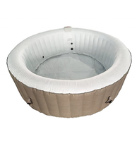 Couverture gonflable ronde piscine bain à remous spa grande piscine pour adultes enfants bain familial